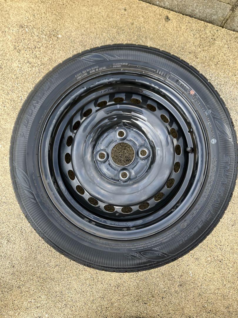 ノーマルタイヤ4本セットDUNLOP エナセーブEC300 155/65 R14