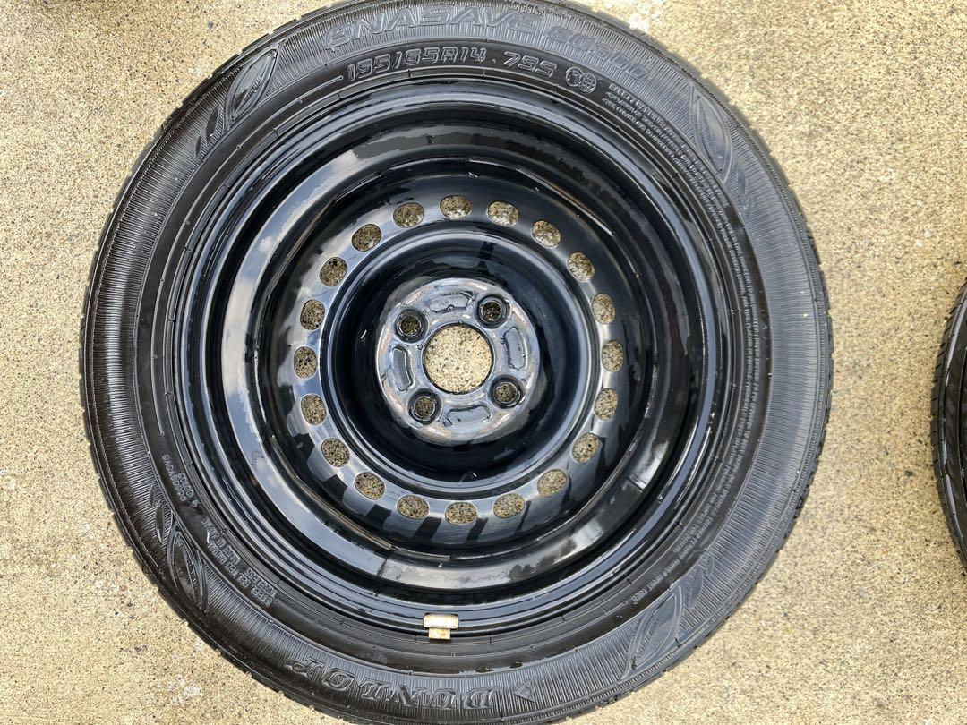 ノーマルタイヤ4本セットDUNLOP エナセーブEC300 155/65 R14