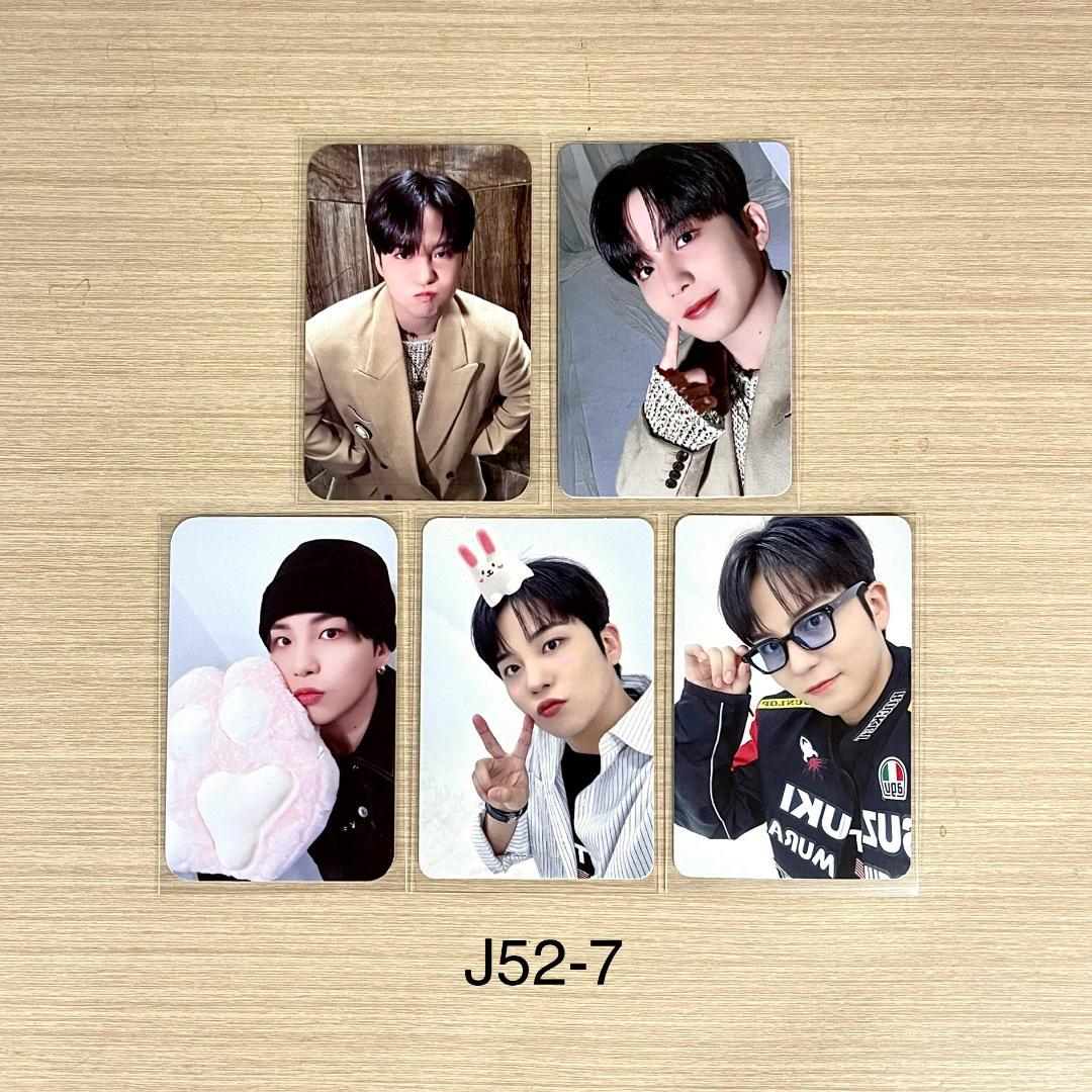 J52-7 ATEEZ golden hour 特典 ジョンホ トレカ