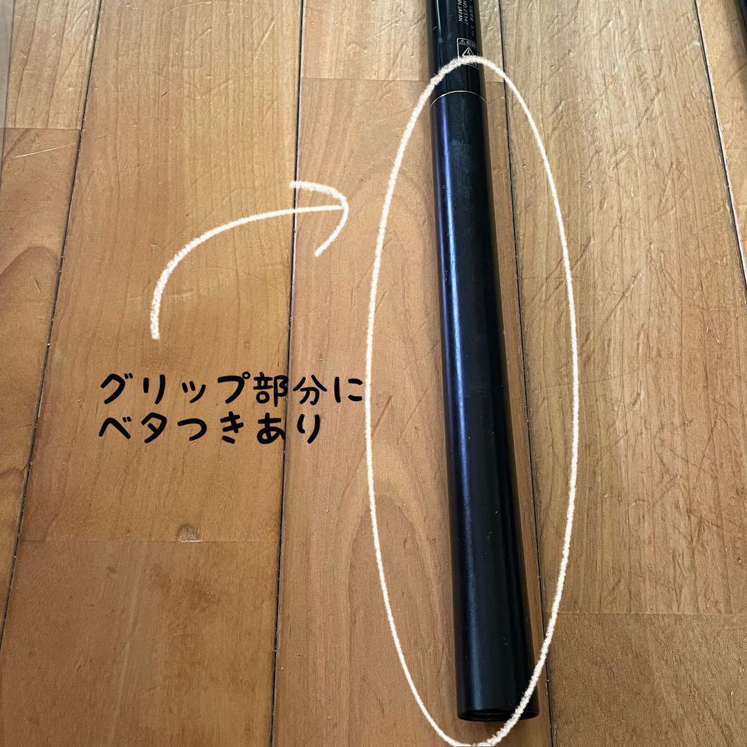 がま鮎 匠技光 引抜早瀬 81 鮎竿 茶色がかった
