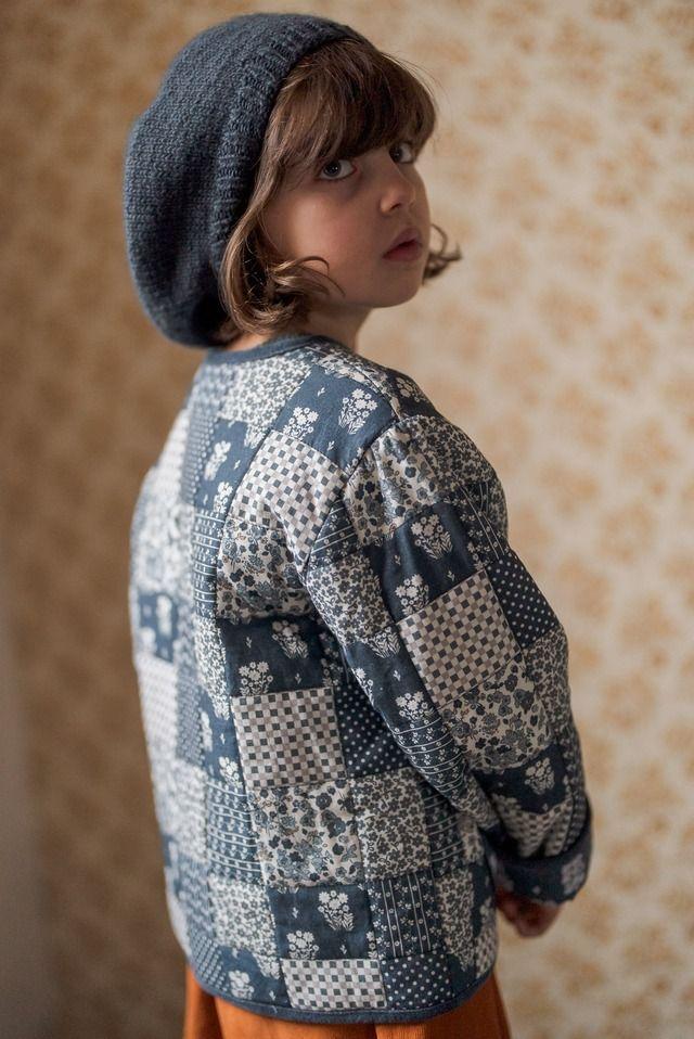 LittleCottonClothes パッチワークジャケット 新品★misha