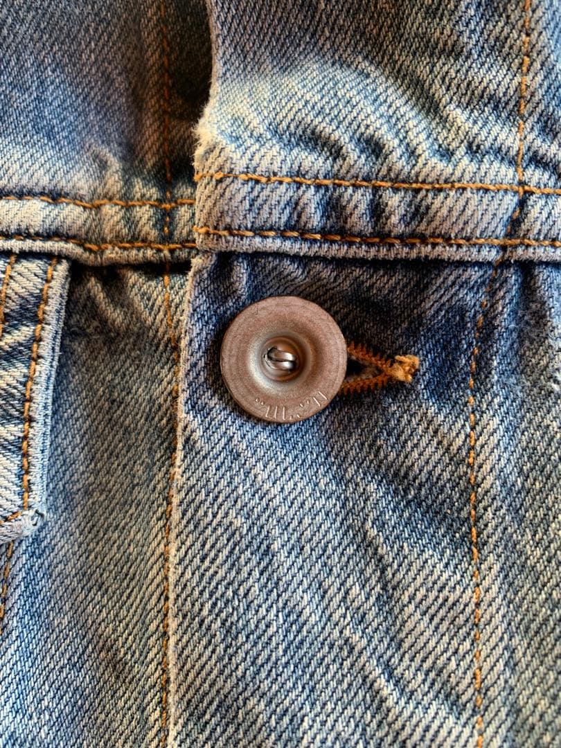 UNRABEL PROJECTバックプリントデニムジャケット UNRABEL PROJECTバックプリントデニムジャケット