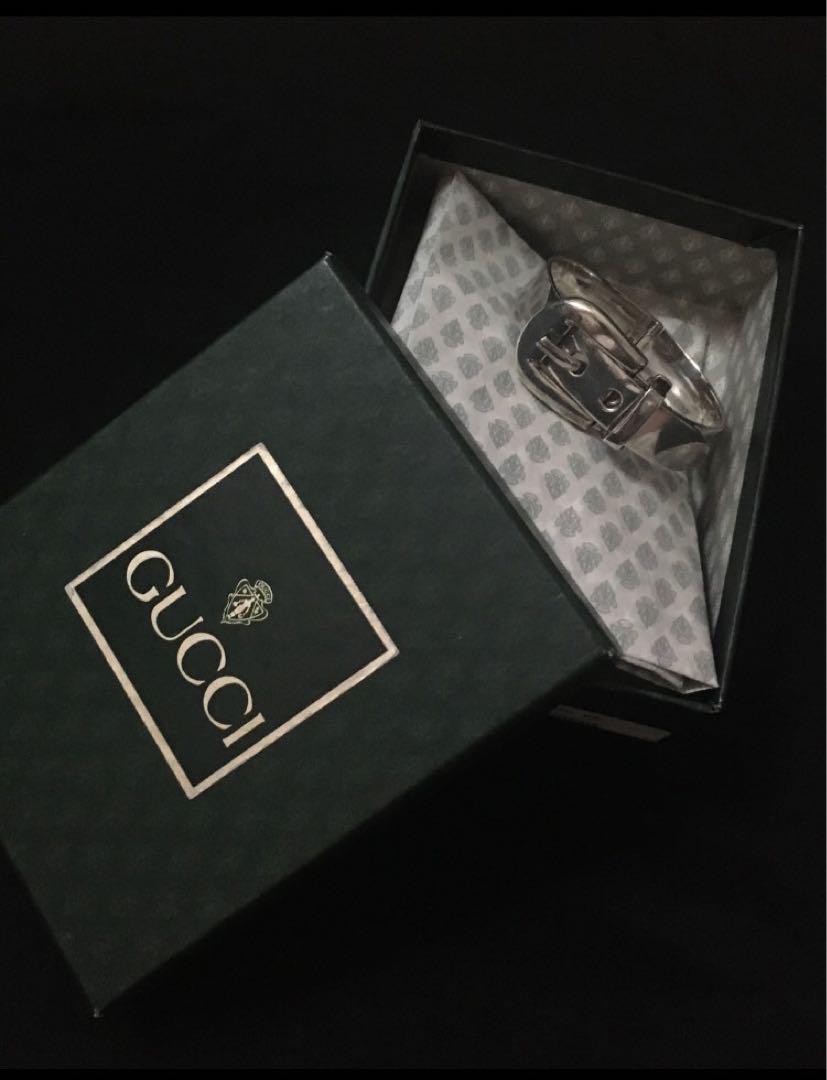 魅力の Gucci シルバーバングル Bangle Silver アクセサリー