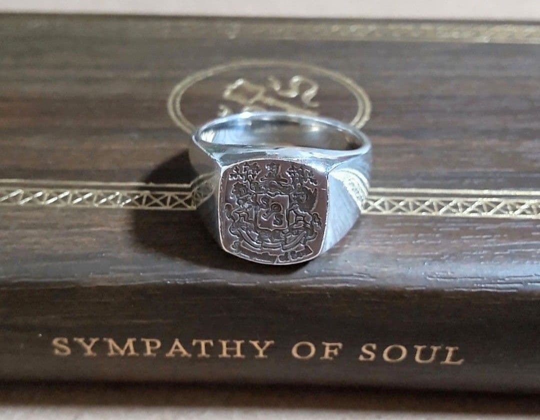シンパシーオブソウル シグネット シルバー リング