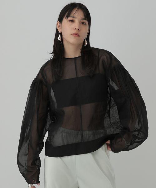 【35％OFF】 ポポロンブラウス chaos 美品 ブラック メルカリ - トップス