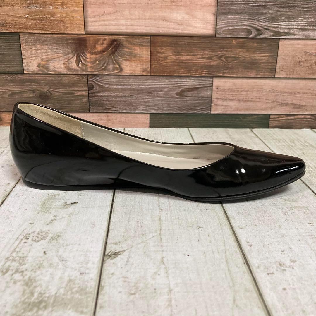 ✨美品✨ マーガレットハウエルイデア　バレエシューズ　23.5cm　パンプス　黒