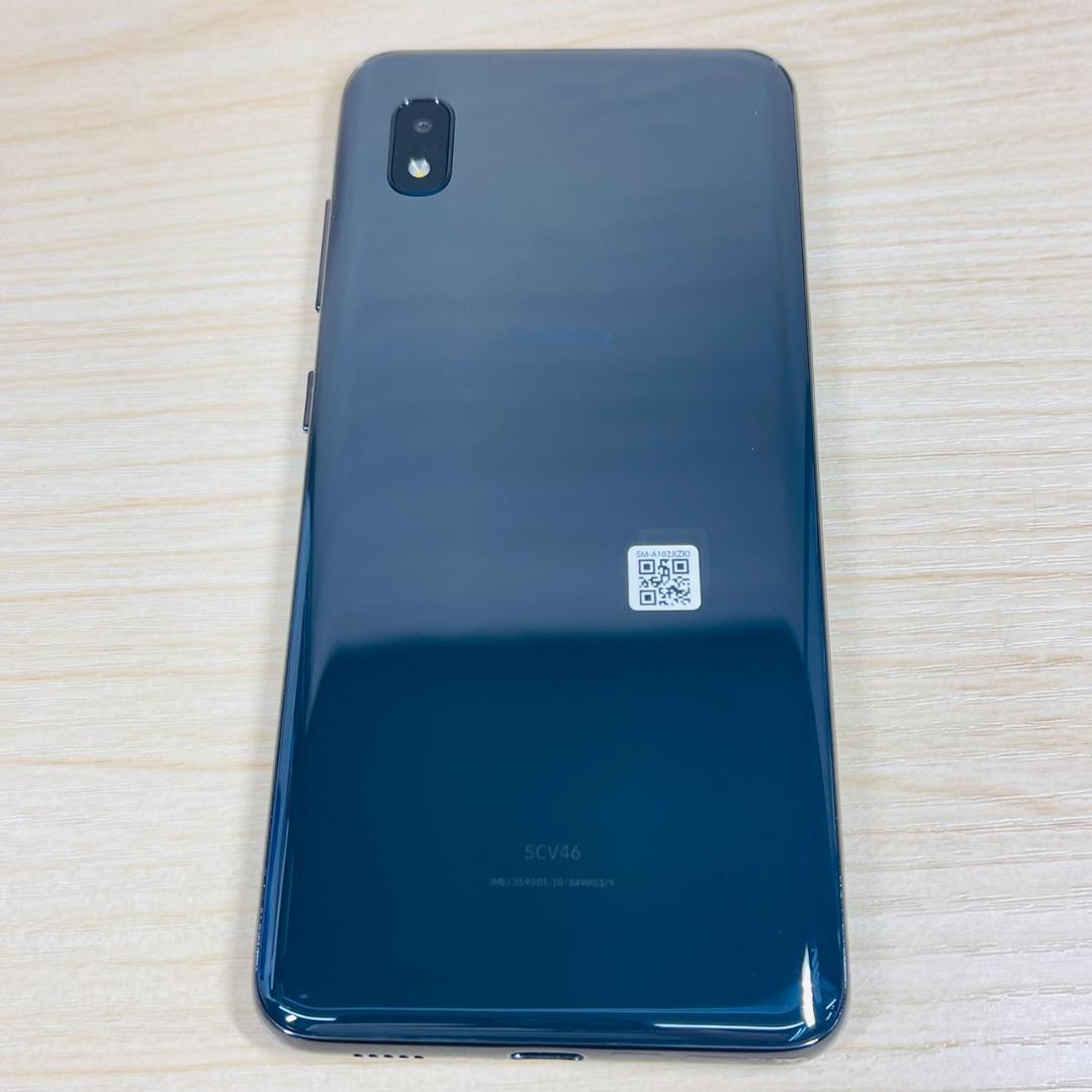 美品 SIMフリー Galaxy A20 SCV46 Black 9039