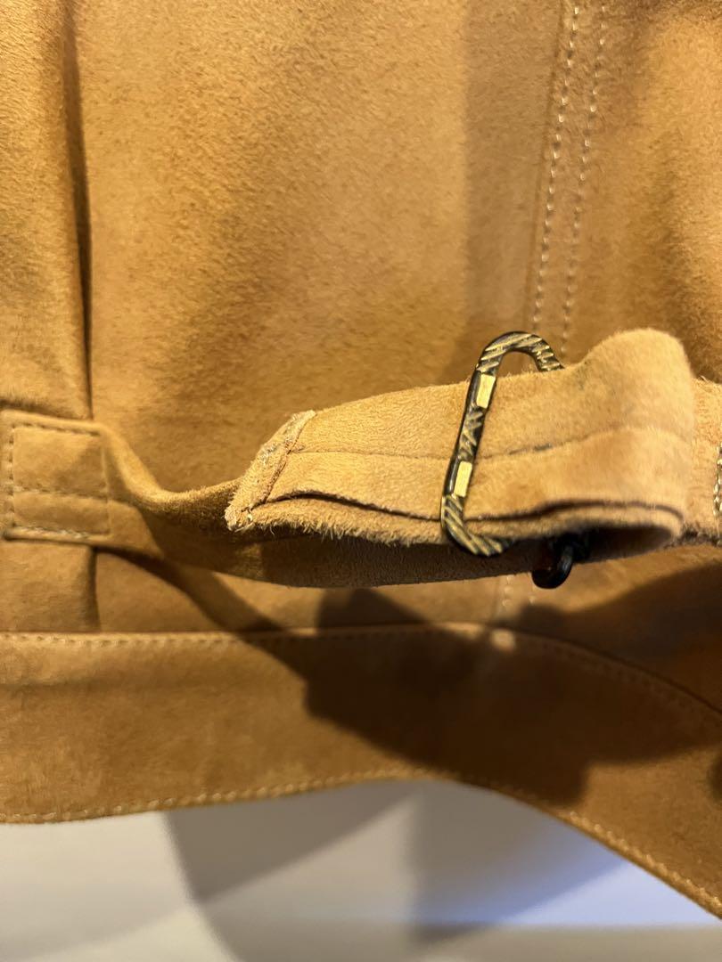 SLOW LEATHER MIX JACKET/サイズ3
