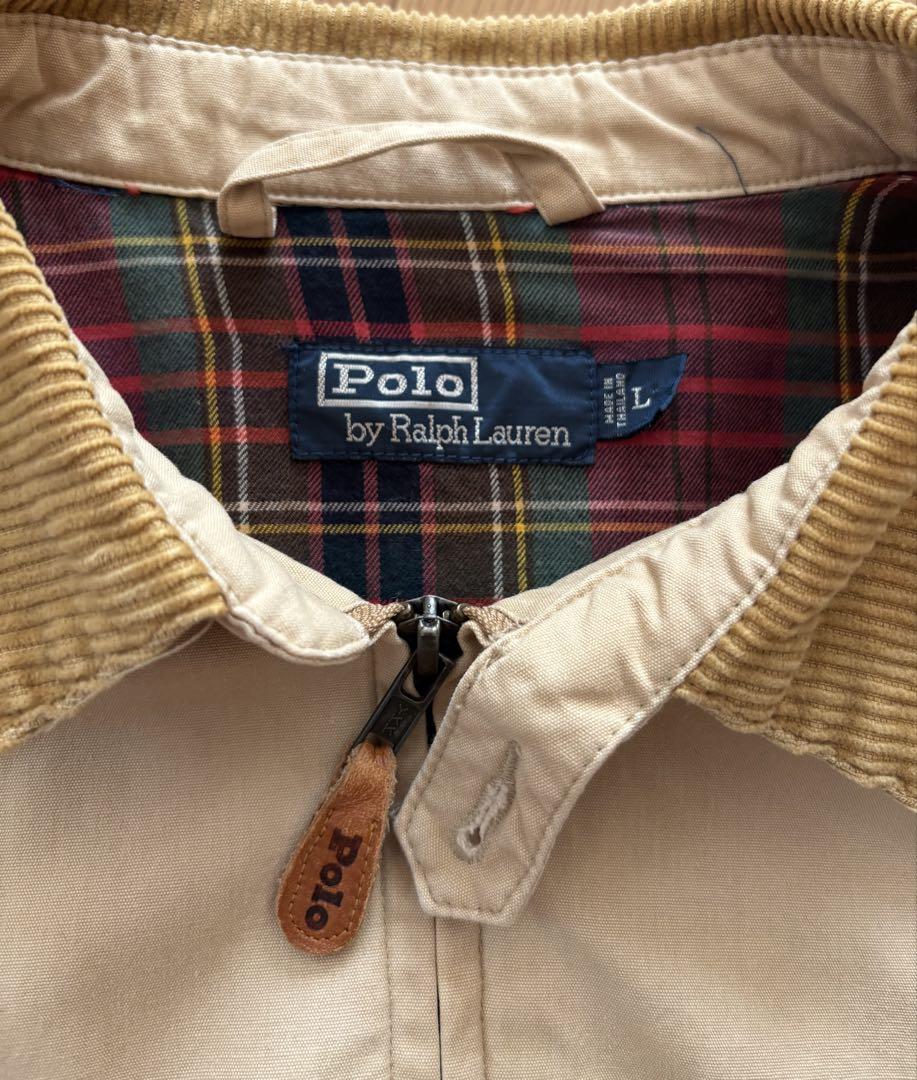 ポロ バイ ラルフローレン スウィングトップ L ベージュ Ralph Lauren スウィングトップジャケット L ベージュ