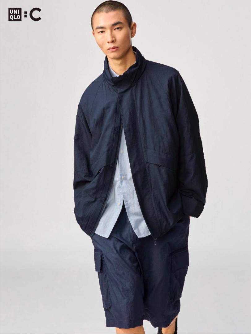 ライトウェイトスタンドブルゾン　UNIQLO C サイズM