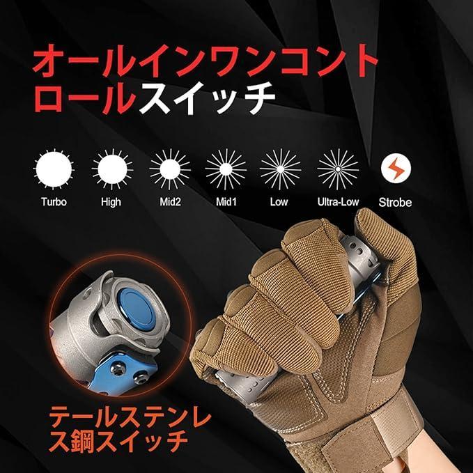 【未使用品】ACEBEAM E70 MINI フラッシュライト 懐中電灯