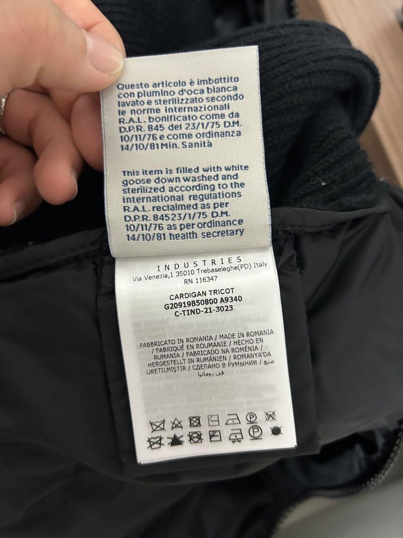 【値下げ中】MONCLER モンクレールダウンニット　ハイブリッドダウン