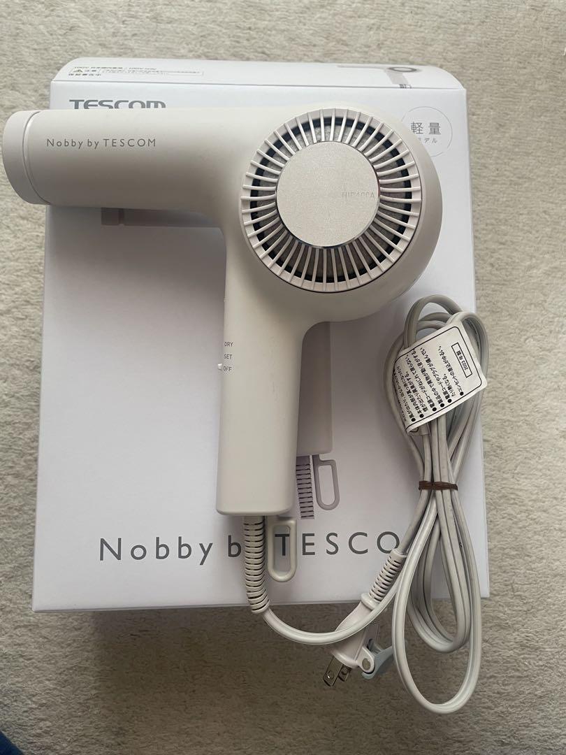 TESCOM Nobby ヘアドライヤー ホワイトヘアドライヤー
