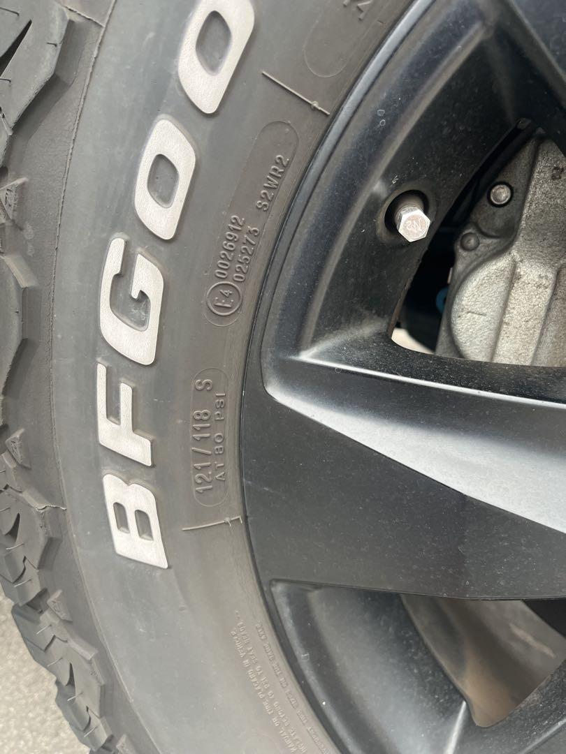 Toyota BFGoodrich All-Terrain T/A 17インチ