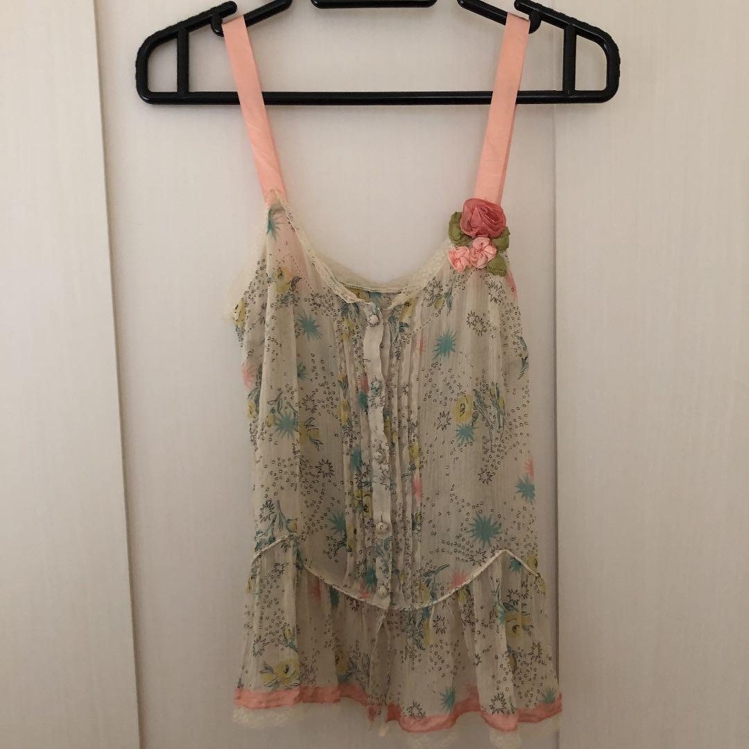 JILL STUART シルク100%セットアップ