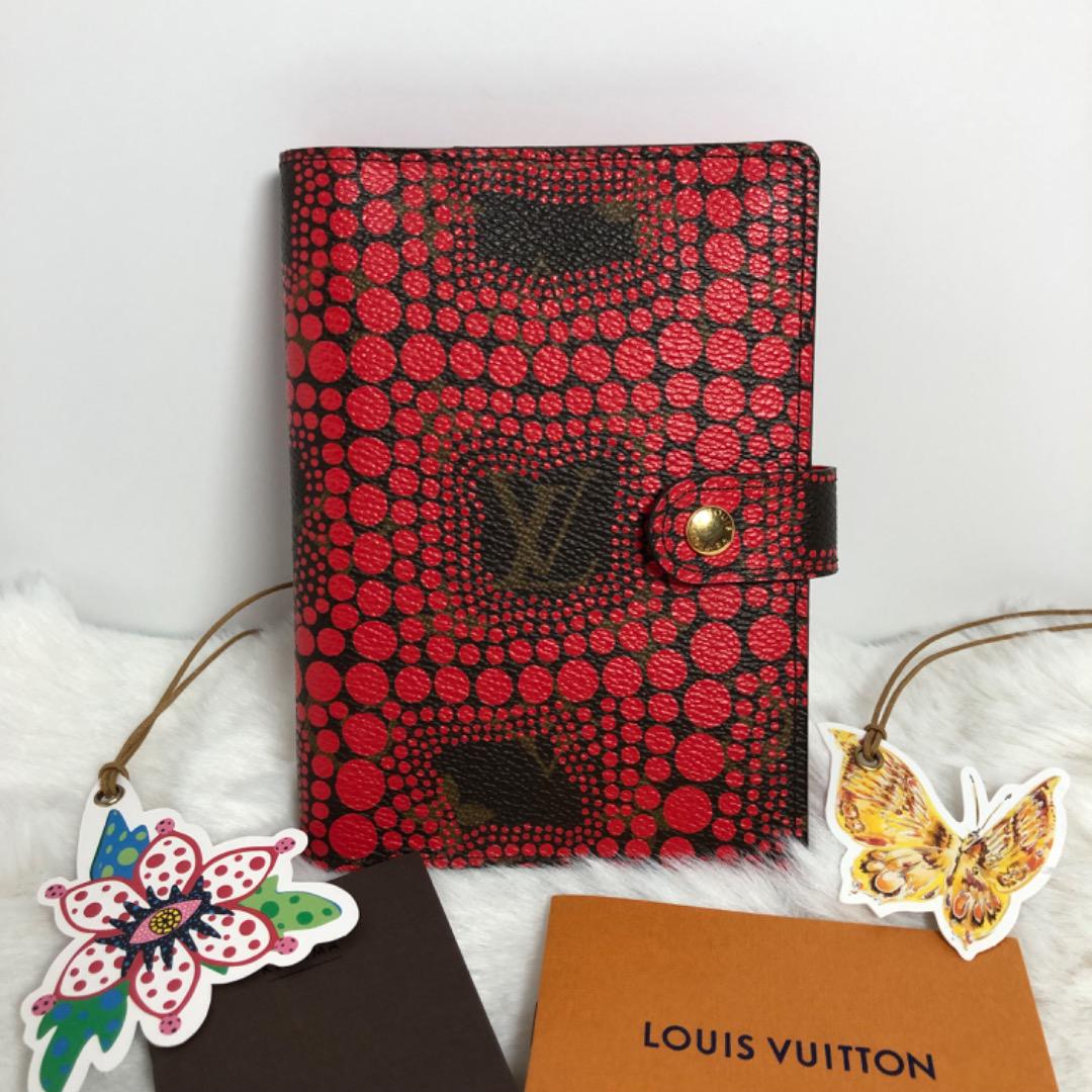 LOUIS VUITTON アジェンダPM　手帳カバー　草間彌生