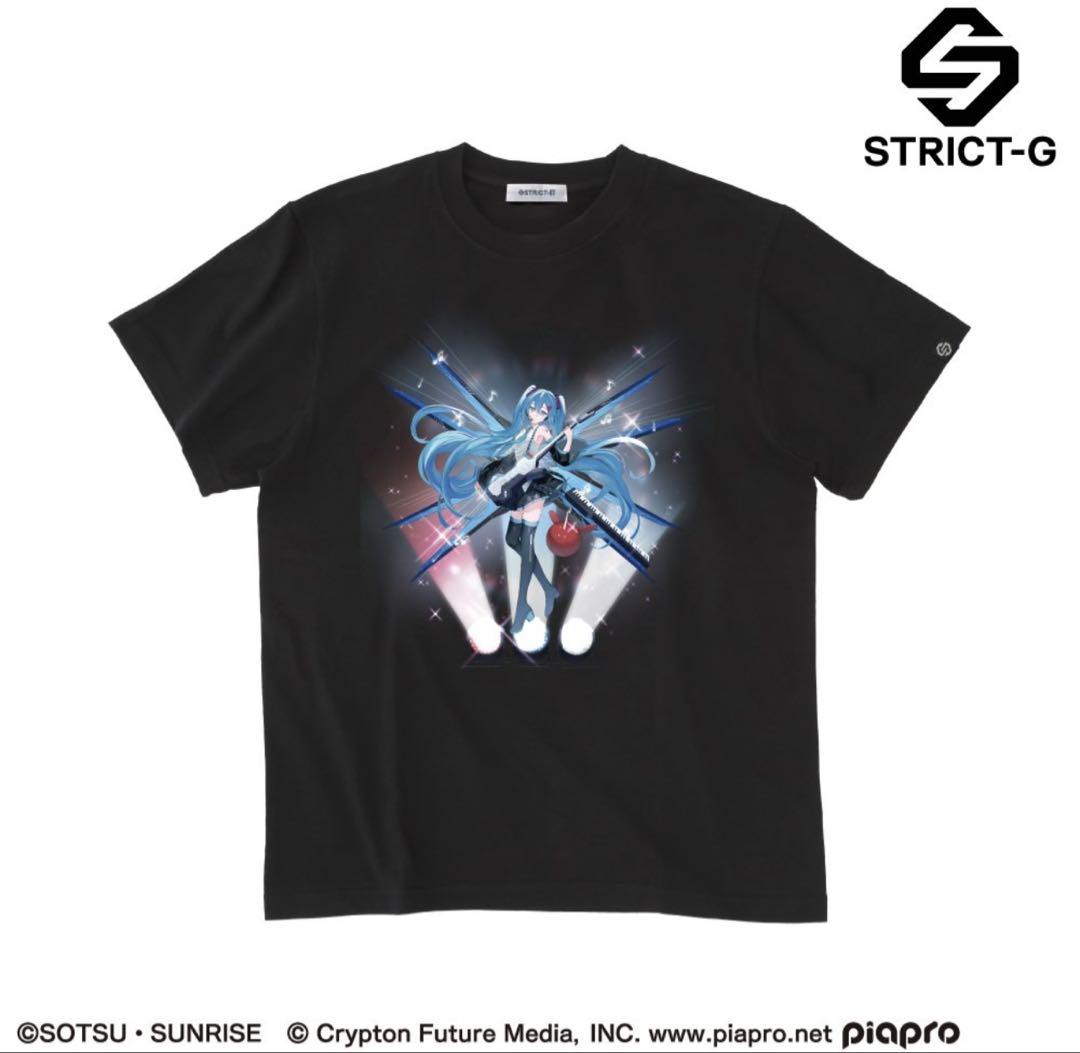 大好き 初音ミク×ガンダム Tシャツ ・エールストライク・ストライク Tシャツ・アパレル