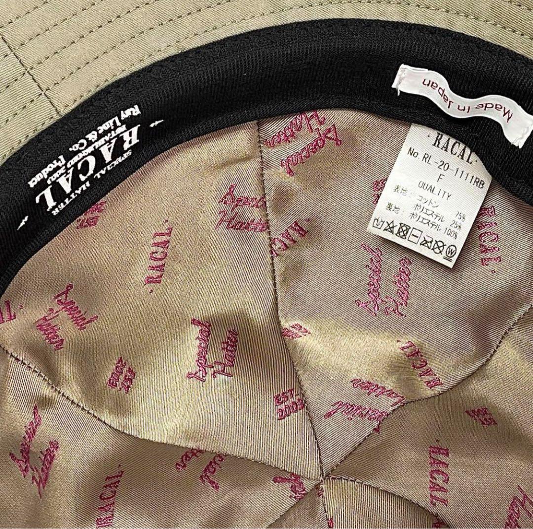 新品】完売¥9680BEAMS別注RACAL日本製生地撥水メトロハット男女