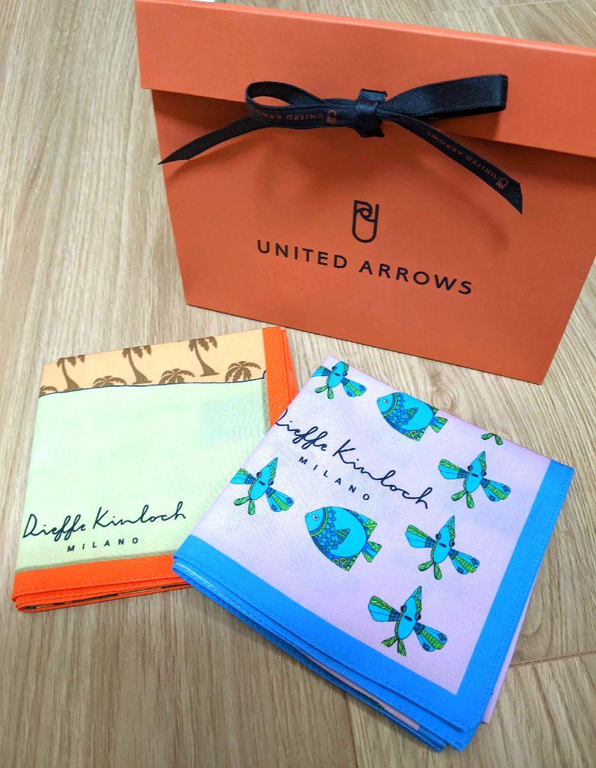 【新品・未使用】✦UNITED ARROWS ハンカチ 2枚セット✦