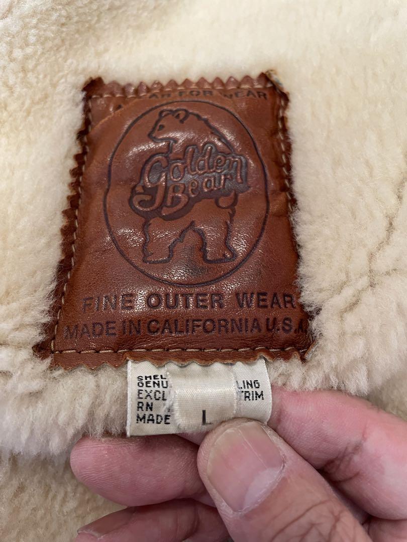 Golden Bear ゴールデンベア　ムートンダッフルコート