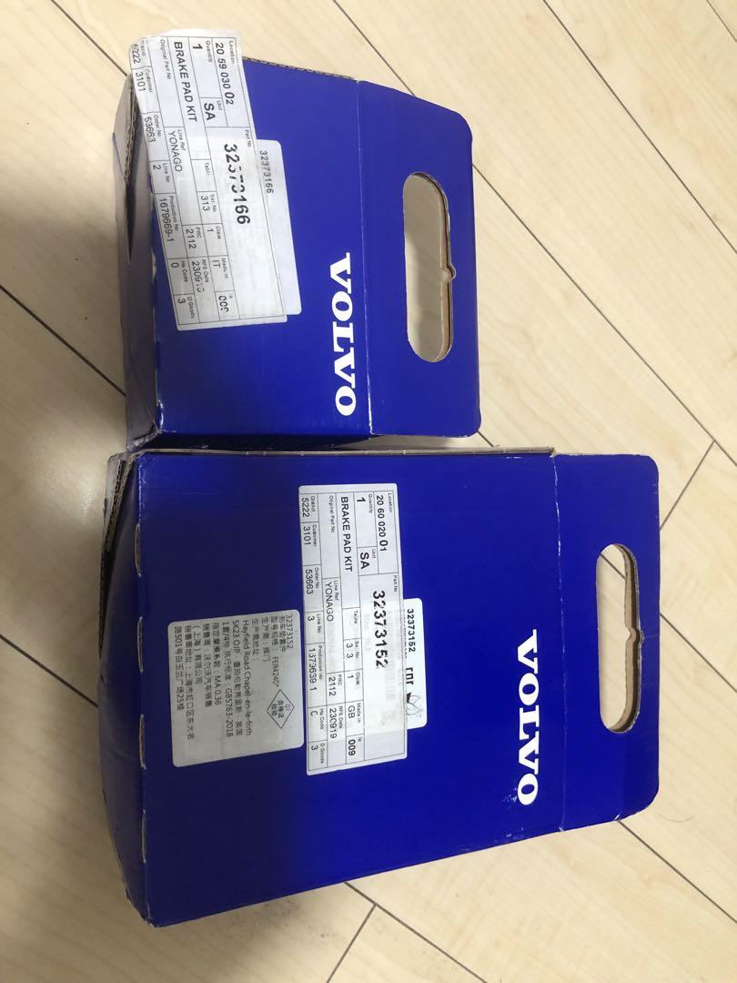 ☆VOLVO 純正 前後 ブレーキ パッド 32373166 32373152 - メルカリ