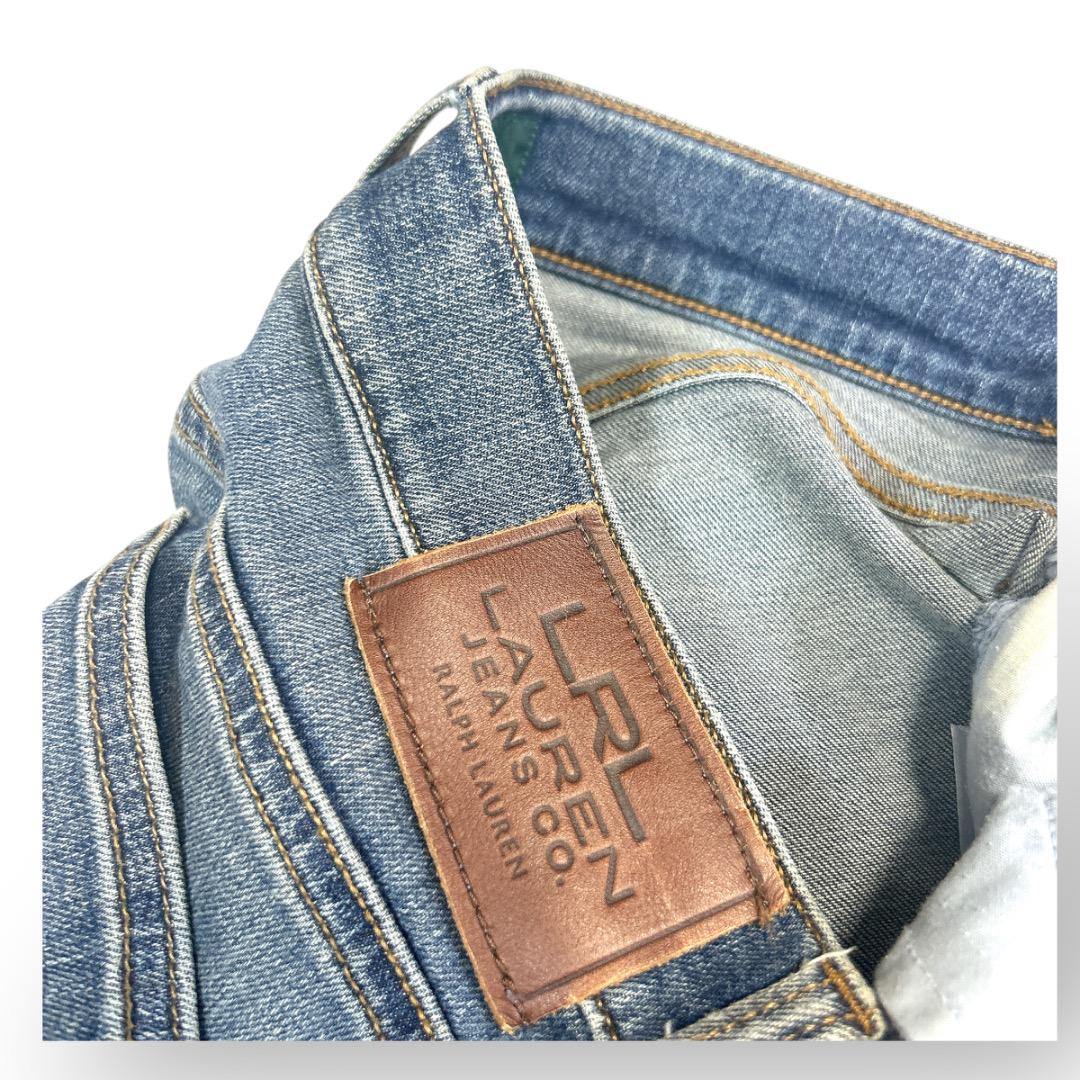 美品 ラルフローレン LRL デニム ズボン M グリーンラベル