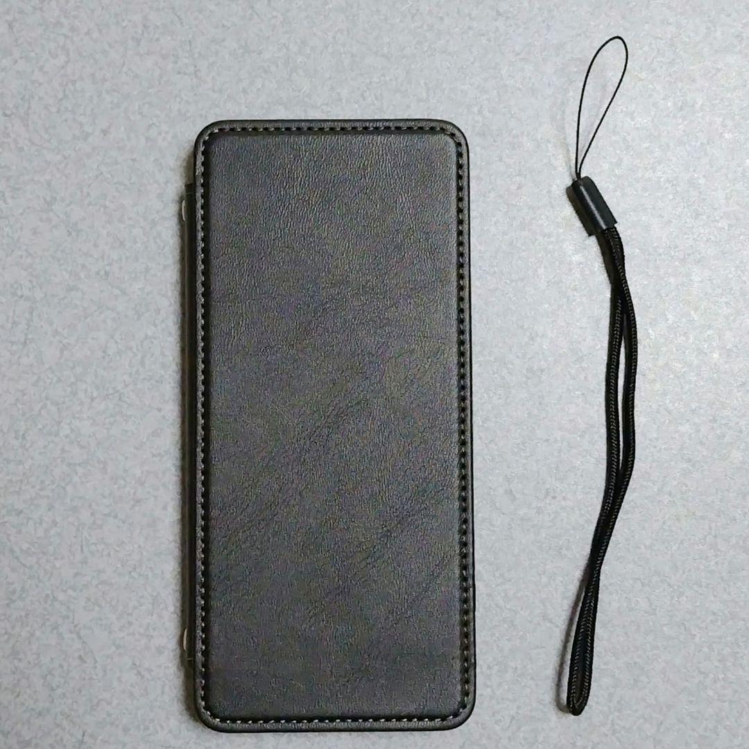 Xperia 5 V ケース 手帳型 wangChuan SO-53D ブラック