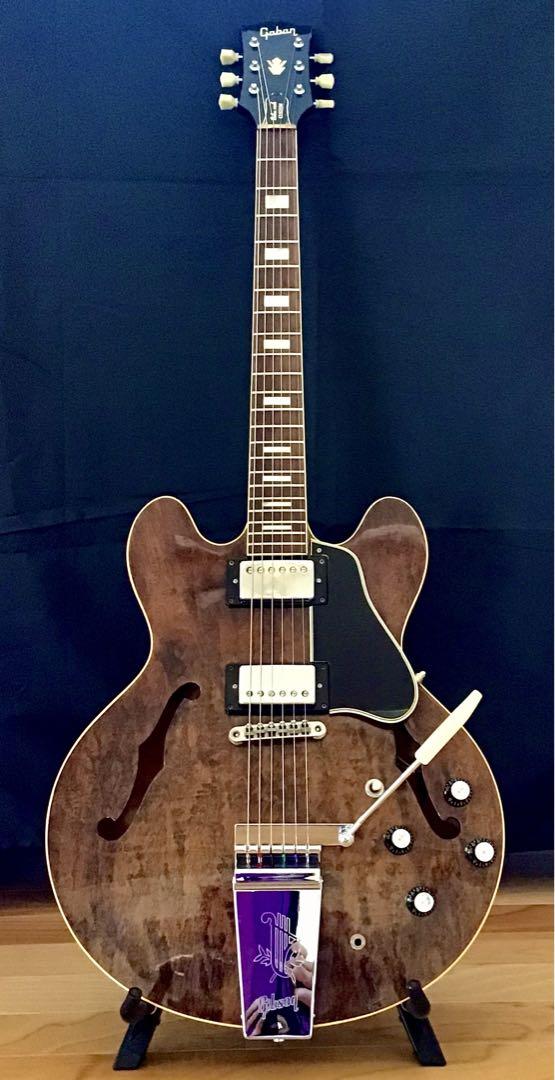 希少 Gaban ES-335タイプ ギャバン セミアコ 上位機種 希少 Gaban ES-335タイプ ギャバン セミアコ 上位機種