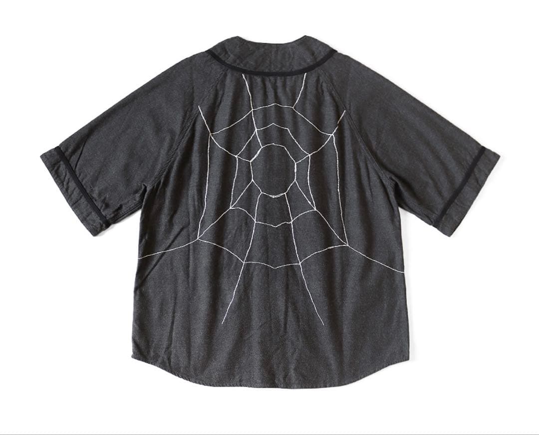 【新品】キャピタル 綿ウール GREAT KOUNTRY ベースボールシャツ