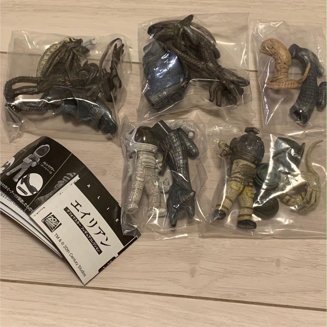 エイリアン デフォマスターフィギュアコレクション 全5種類 【超新作】 エイリアン デフォマスターフィギュアコレクション 全5種類 【超新作】