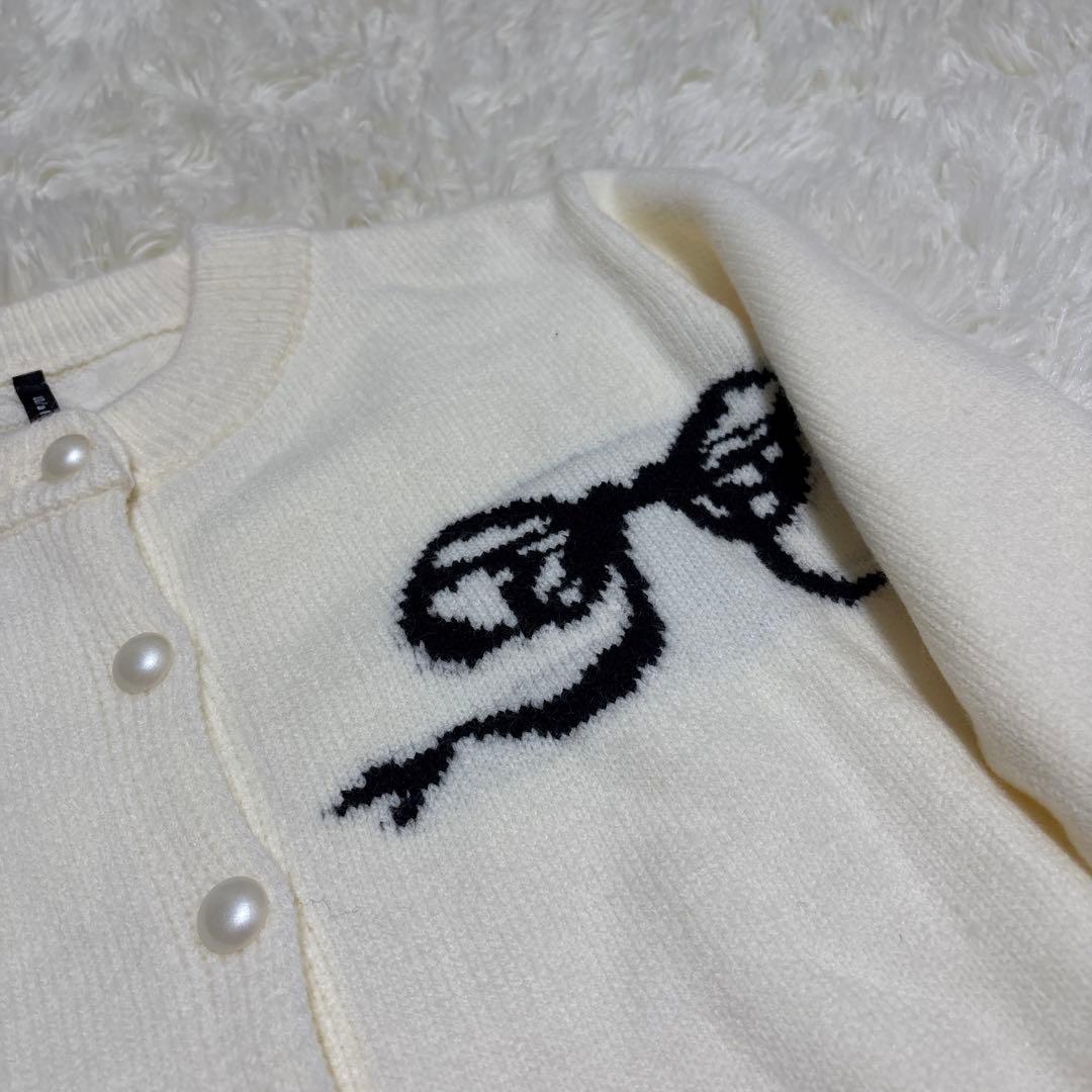 ニットカーディガン ブラックデニム ワイドレッグパンツ チェックボア セットM GINKGOPHARMACY_COM