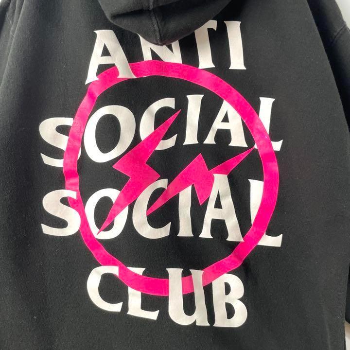 割引購入 希少デザイン バックプリント ASSC パーカー ビッグ お買い物ガイド バックプリント ペイントデザイン パーカー 【希少2XLサイズ】ASSC パーカー