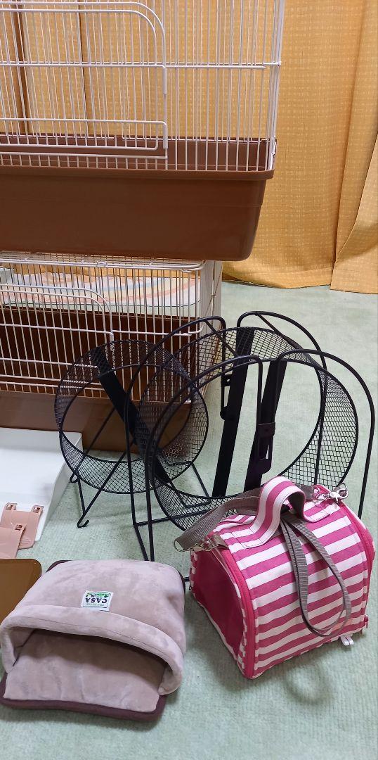 最高の 送料無料】【迅速発送】小動物のゲージ×2個と付属色々 その他