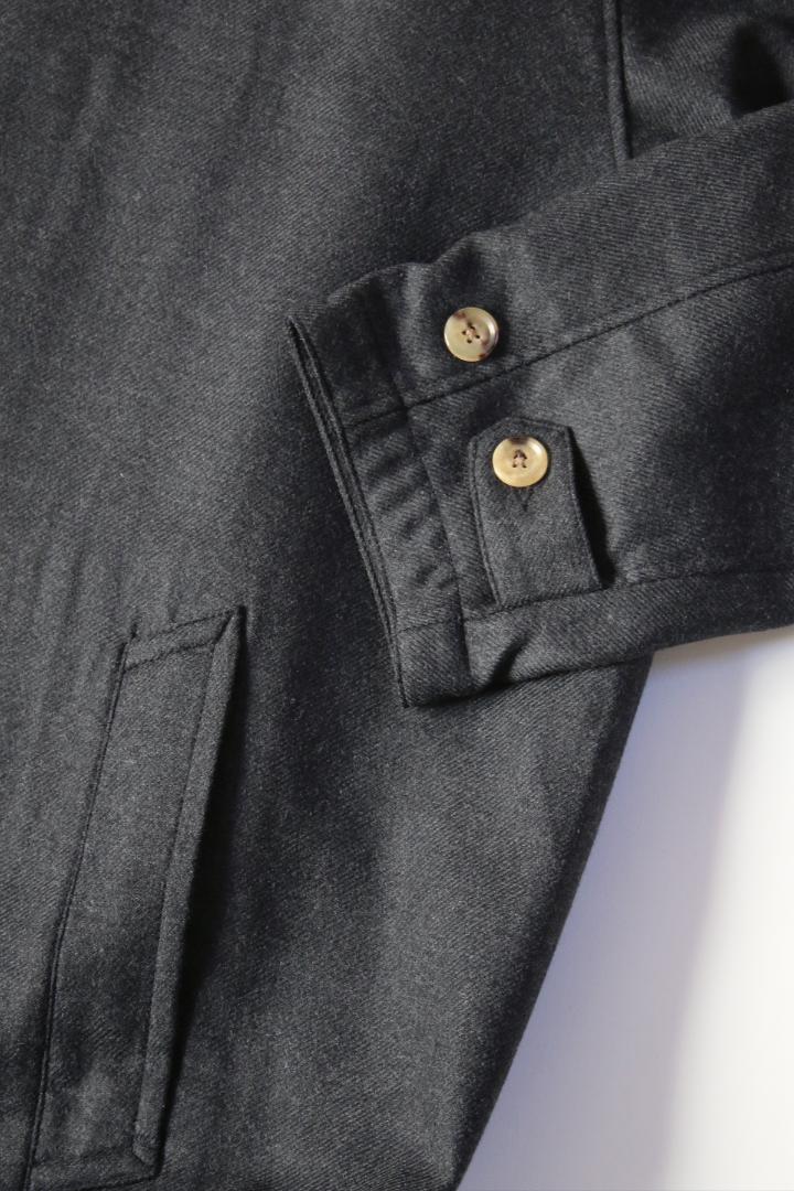Sillage ウール コート charcoal grey WOOL COAT
