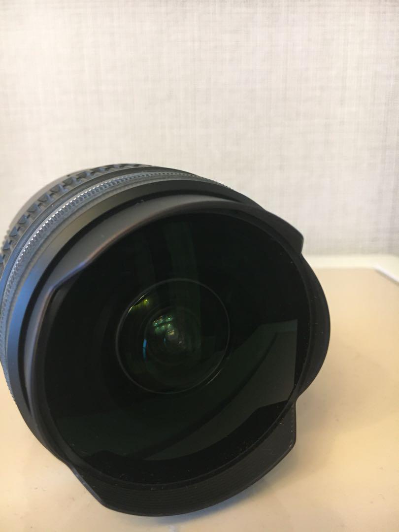 ペンタックス　DA FISH-EYE 10-17mm　魚眼レンズ