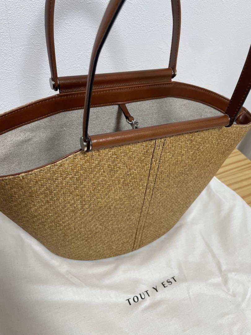 ほぼ未使用　toutyest sac étiré small ベージュ