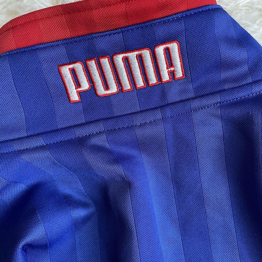 PUMA 90s ジャージ 上下 セットアップ ヒットユニオン 青 刺繍