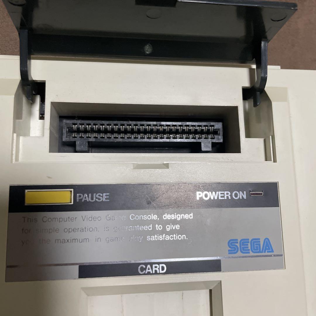 SEGA MARKⅢ セガマーク3 本体 箱説付き 通電確認のみジャンク