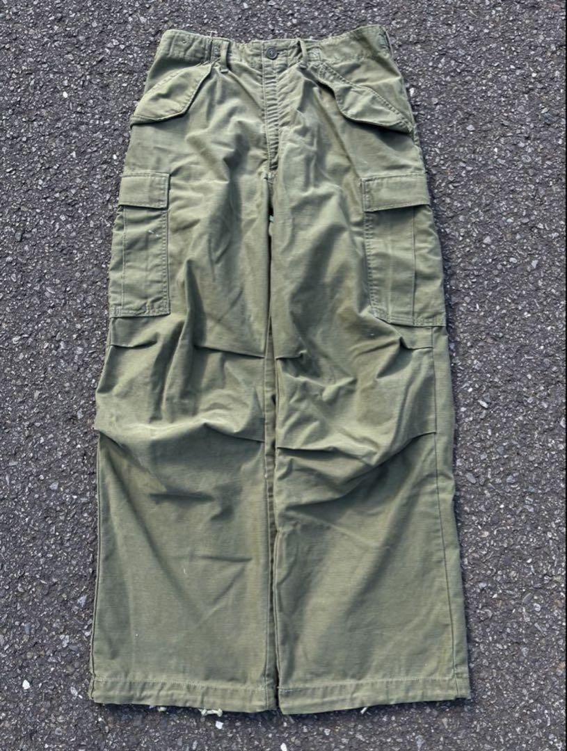 希少サイズ ミント実物70s S-S M65カーゴパンツミリタリー古着 希少サイズ ミント実物70s S-S M65カーゴパンツミリタリー古着