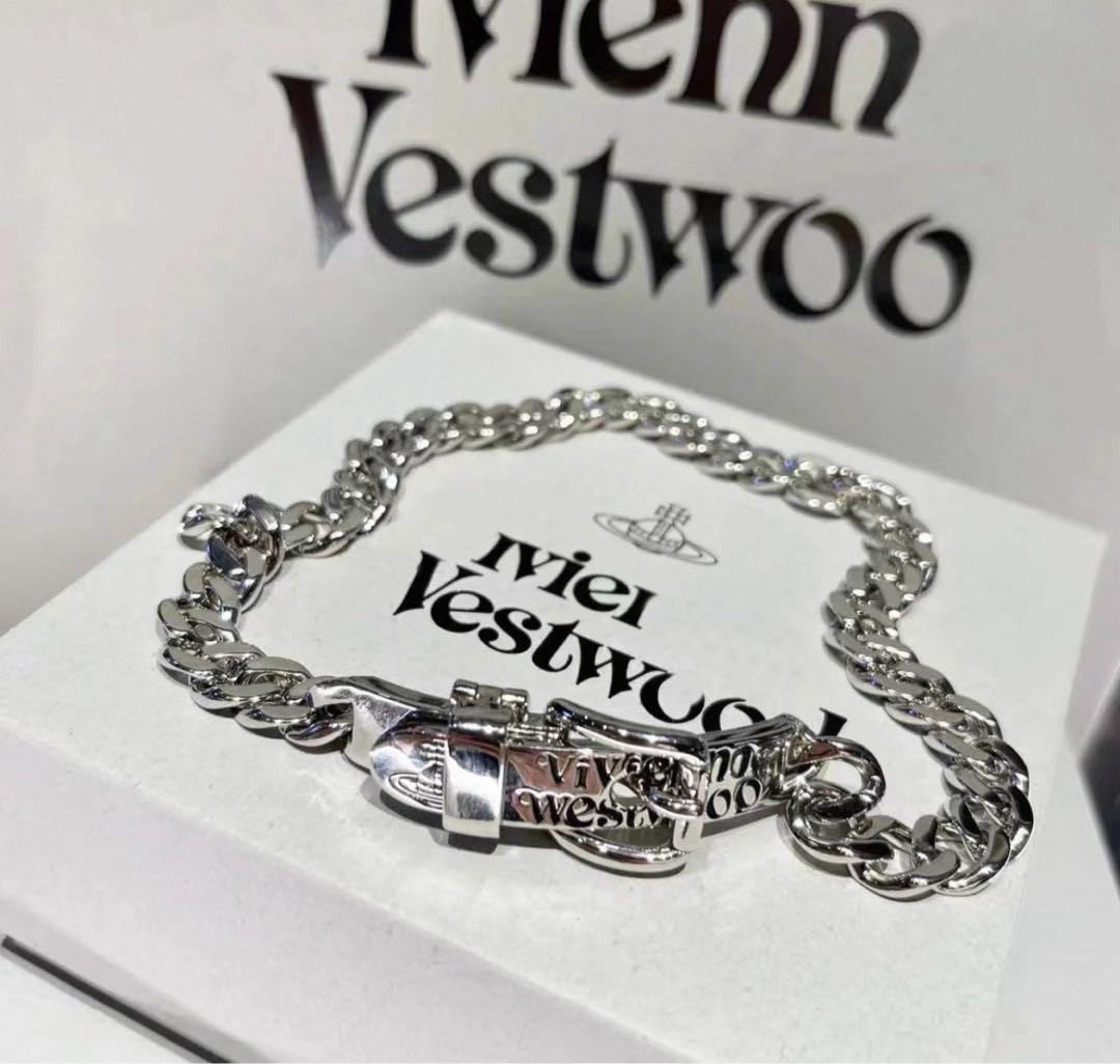 Vivienne Westwood シルバーチェーン ネックレス