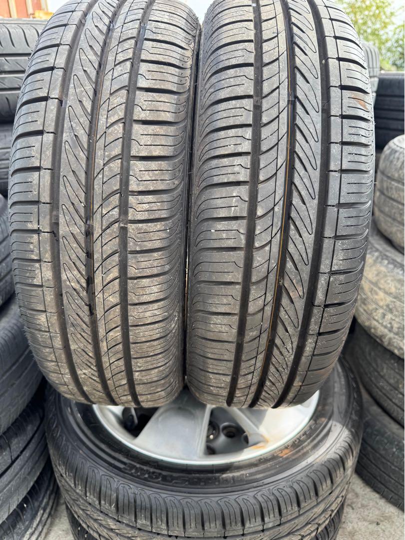 165/55R14 4スポークシルバータイヤホイールセット