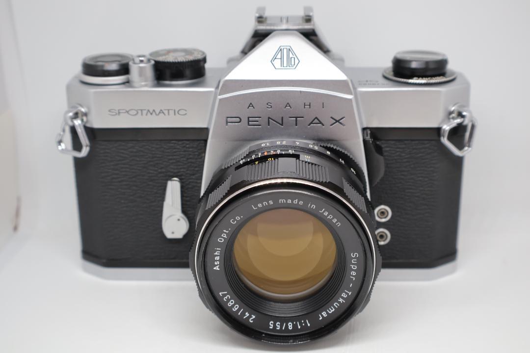 整備済 アサヒペンタックス SP SPOTMATIC＆Takumar 55mm