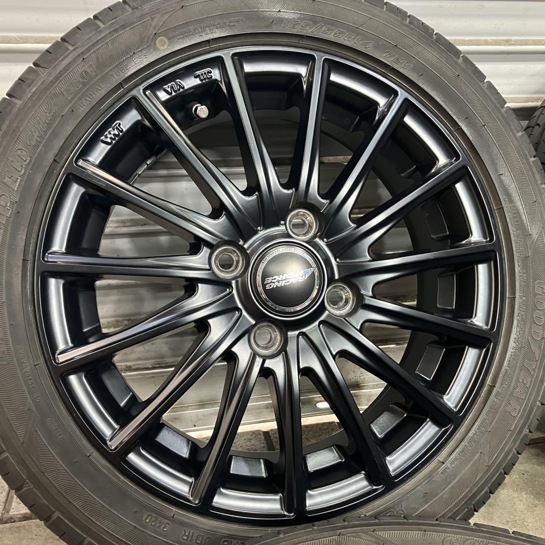 【3430】20年 165/55R14 エフィシェントG レーシングフォース