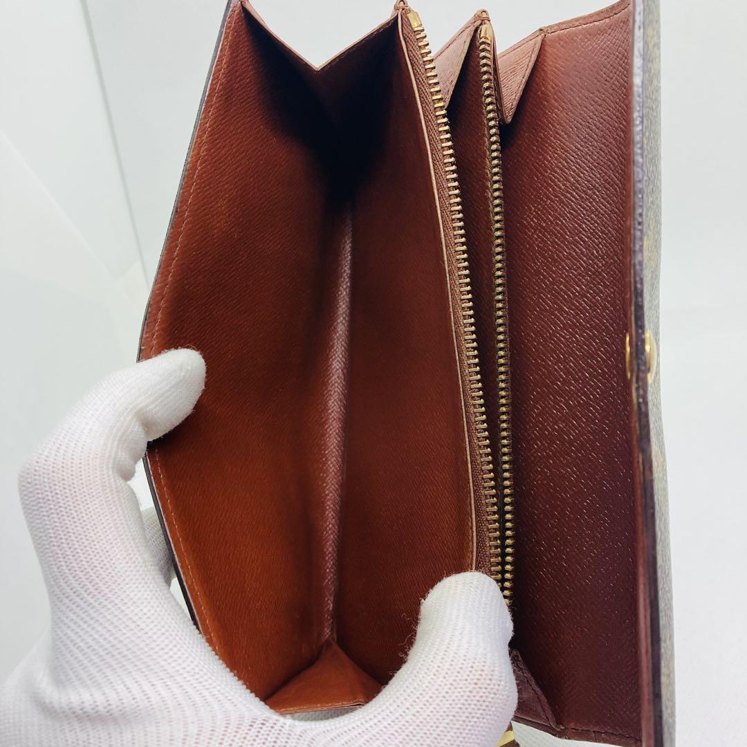 ルイヴィトン LOUIS VUITTON モノグラム 長財布 サラ 367