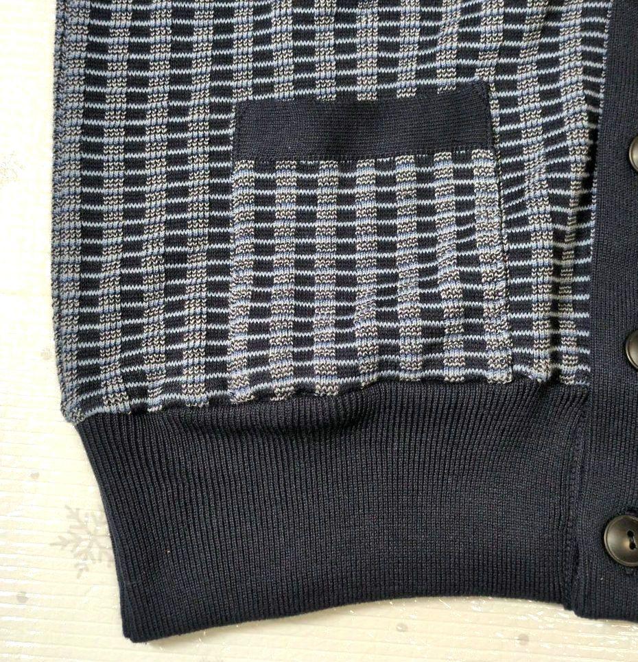BELAFONTE Msize NAVY カーディガン 未使用
