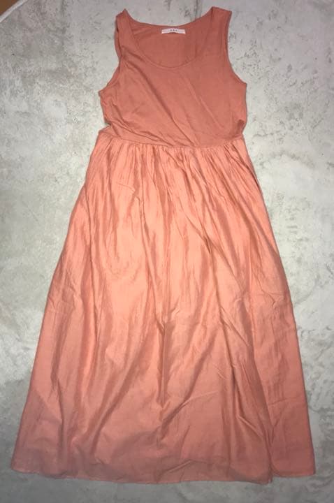 メルカリ Kbf ノースリワンピース オレンジ ロングワンピース 1 400 中古や未使用のフリマ