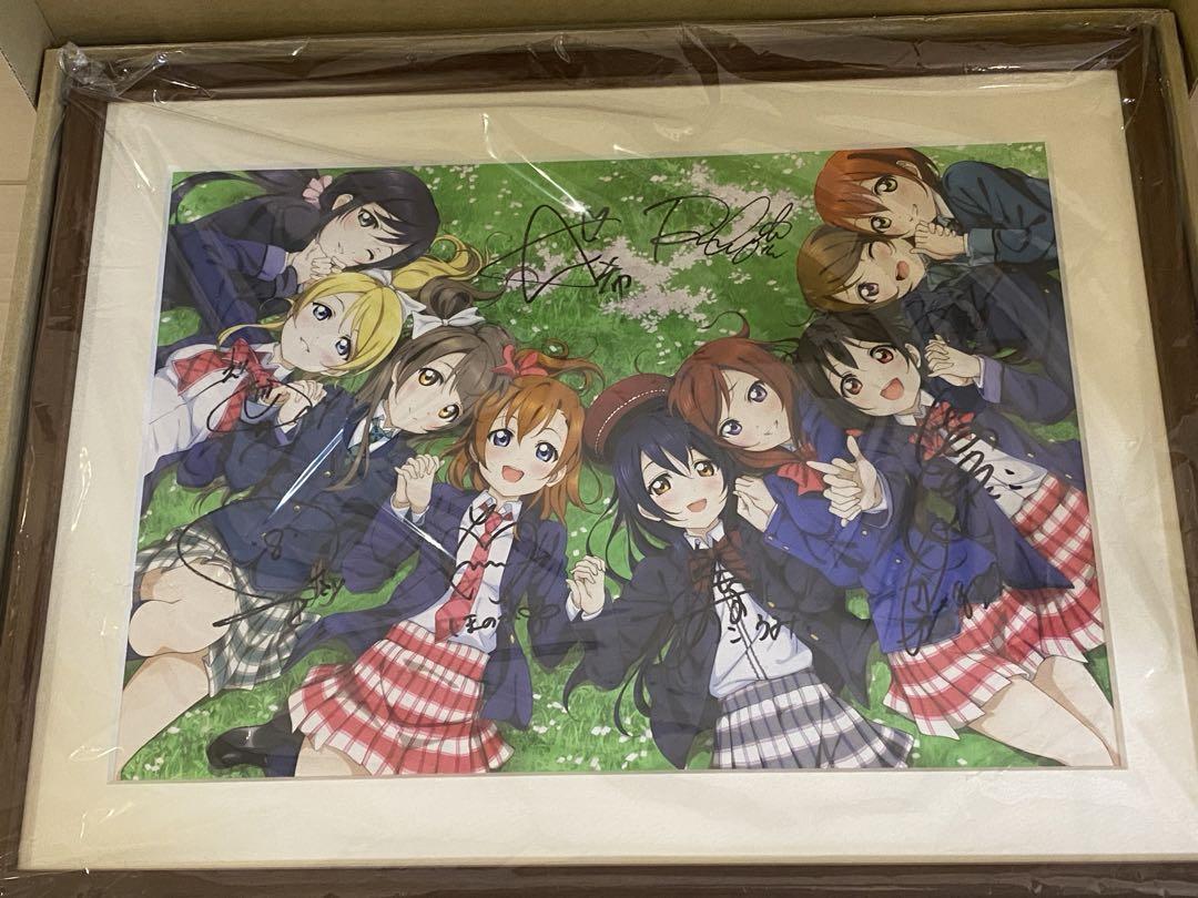 ラブライブ μ's 直筆 サイン 複製原画 ラブカ＋