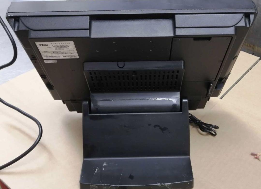 あ*き様 東芝テック　TEC　キッチンディスプレイ　KD-200-R　スタンド付