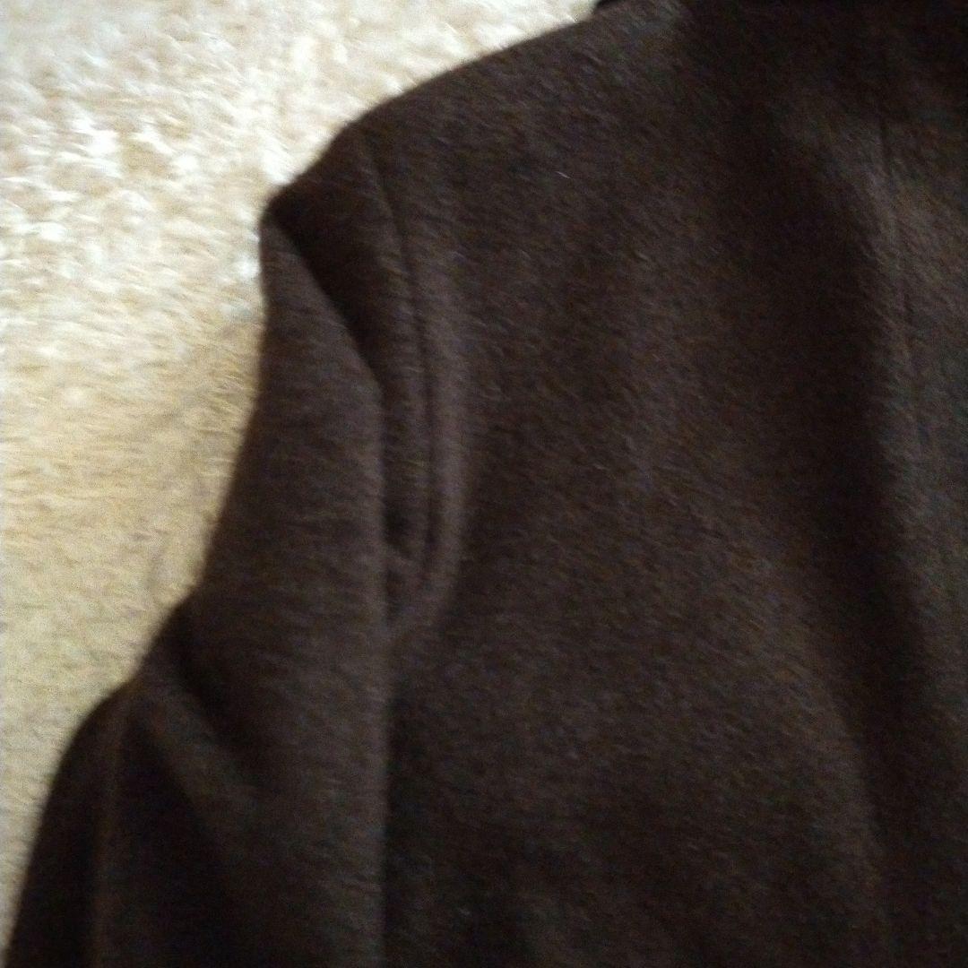 【L】SEFR 22AW BROWN MOHAIR ESCO COAT