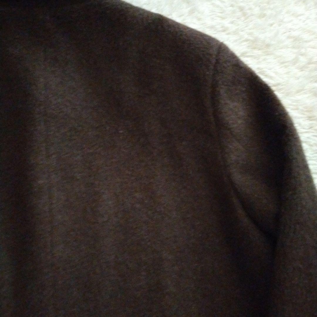 【L】SEFR 22AW BROWN MOHAIR ESCO COAT